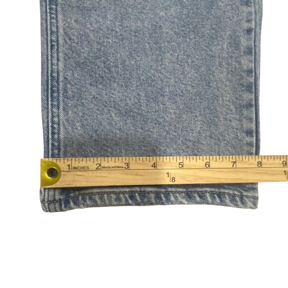 KanCan Estilo Jeans Womens Size 18 Light Wash Distressed Denim Straight Leg - Picture 13 of 14